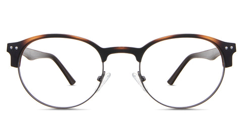 Andi Eyeglasses in the Tortoise variant - it's a club master shape frame in color tortoise Collection front
