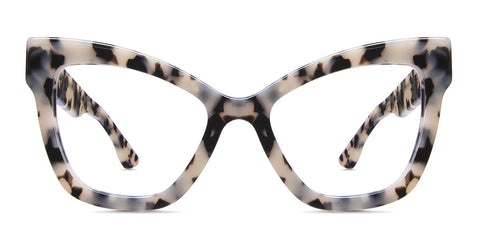 Nocu cat eye Eyeglasses in Sultry variant- it's wide stylish frame for women Collection front