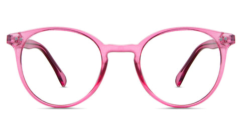 Lilah Eyeglasses in the Purple variant - are full-rimmed frames in the color purple front